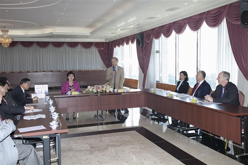 New SF State President Visits Tamkang