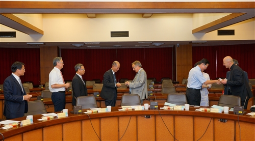 Rector of Jagiellonian University Visits TKU