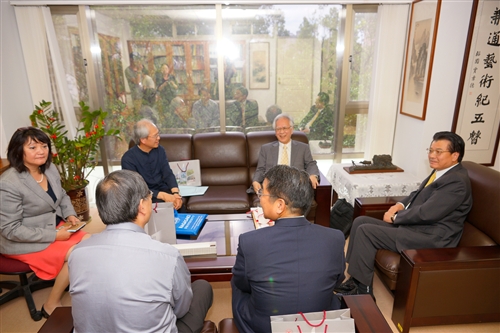 The President of Nagasaki University Visits TKU