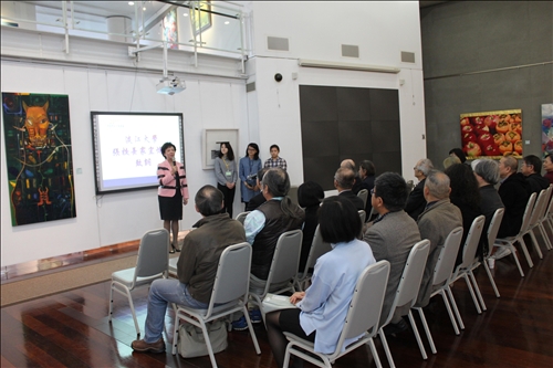 An International Art Exhibition at Tamkang