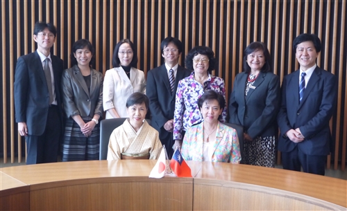 President Chang Visits Sister Universities In Japan