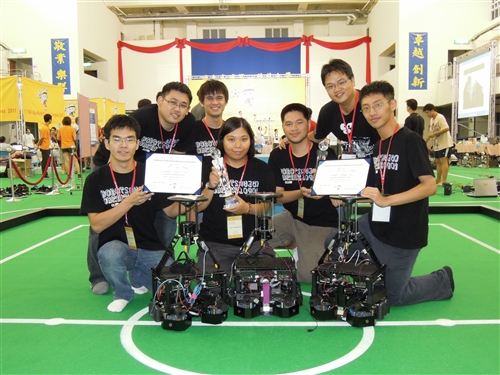 TKU Robot Research Team Wins Big in FIRA World Cup