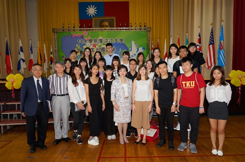 Flags are Raised Along with the Hopes of TKU Exchange Students