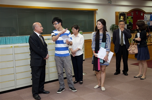 A Visit from President Modaldo Tunon