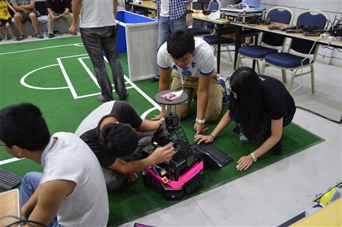 TKU Robotics Research Team Takes 11th Win in FIRA World Cup