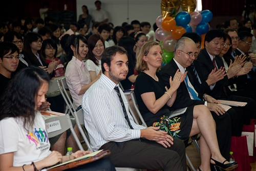 A Flag Ceremony to Farewell Tomorrow’s Global Citizens