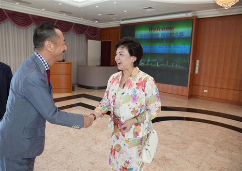 Japan’s Doshisha University Principal Koji Murata Visits TKU