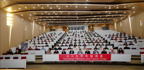 Renowned Scholar Xueliang Sun Delivers Third Lecture in the Tamkang Clement and Carrie Chair Lecture Series