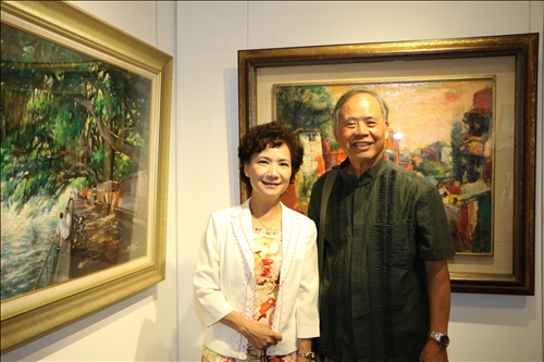 An Art Display Showcasing the Beauty of Tamsui