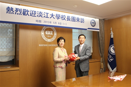 TKU Visits Sister Schools in Korea