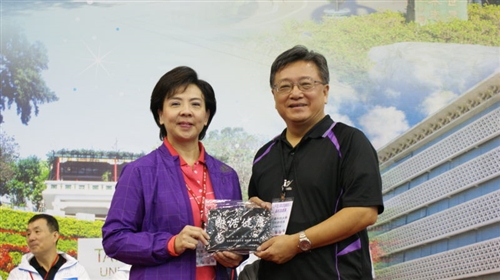 2014 Annual Junior College Factulty Member Ping Pong Competition Takes Place at Lanyang Campus