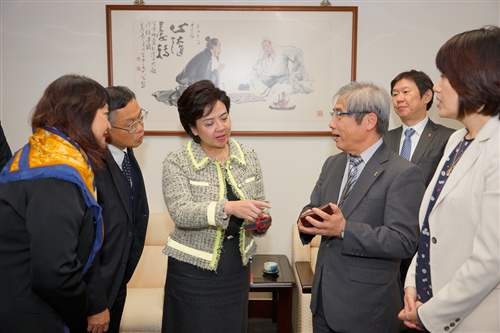 Ritsumeikan University Comes to TKU for a Visit
