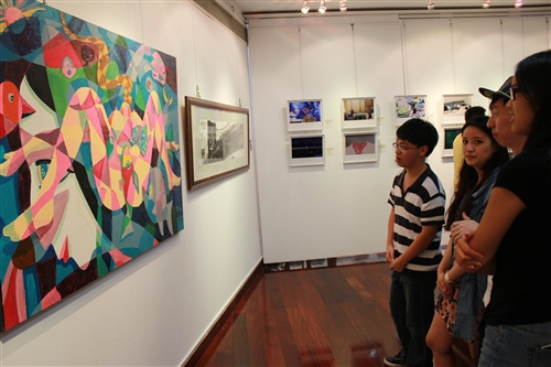 文錙藝術中心舉辦「記憶．創造-臺灣留學西班牙藝術家聯展」。