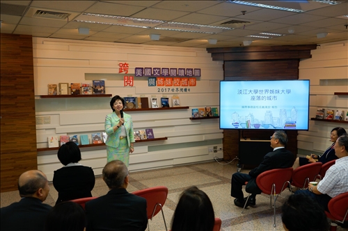 A Cross-Cultural Literary Library Display