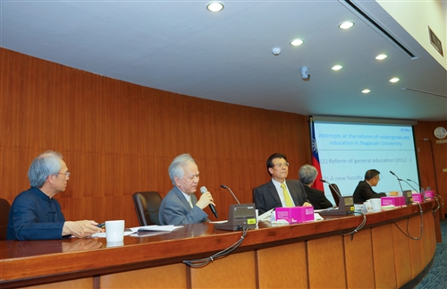 The President of Nagasaki University Visits TKU