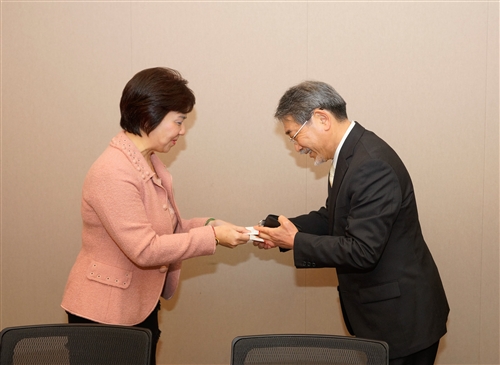 President of TUFS in Japan visits TKU for Academic Exchange