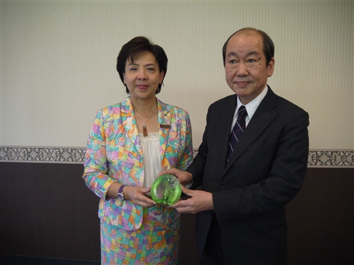 President Chang Visits Sister Universities In Japan