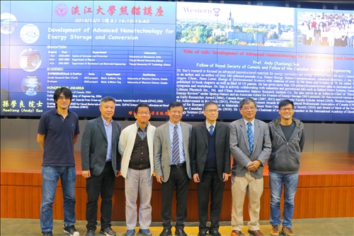 Renowned Scholar Xueliang Sun Delivers Third Lecture in the Tamkang Clement and Carrie Chair Lecture Series