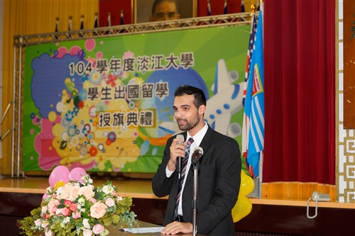 Flags are Raised Along with the Hopes of TKU Exchange Students