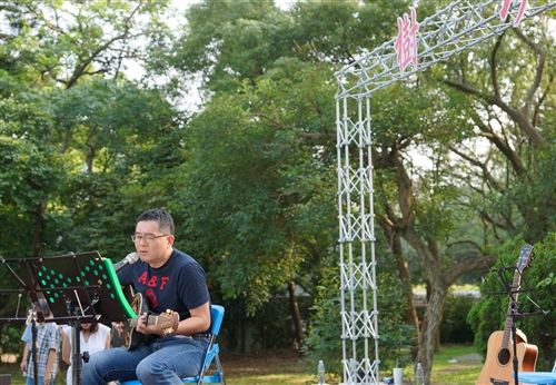 A Communication Takes Place Between the People and the Trees at TKU