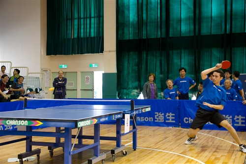 Table Tennis Comes to Tamkang