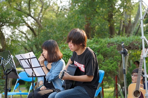 A Communication Takes Place Between the People and the Trees at TKU