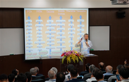 管科系舉辦「新世代管理科學研討──產業發展趨勢論壇」。
