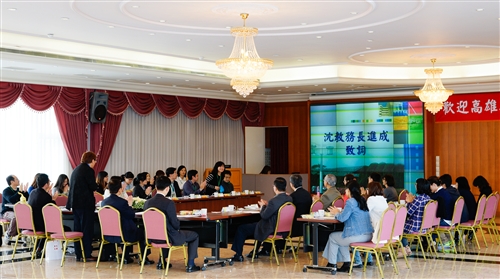 National Kaohsiung Univeristy of Hospitality and Tourism Comes to TKU for an Interview