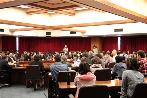 Minister David Y. L. Lin Gives Lecture at TKU