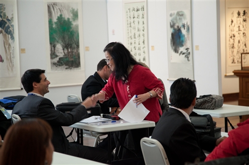 A Welcome Luncheon at Tamkang