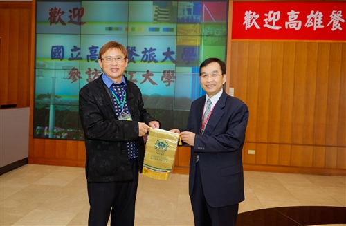 National Kaohsiung Univeristy of Hospitality and Tourism Comes to TKU for an Interview
