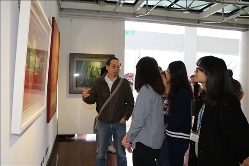 An International Art Exhibition at Tamkang