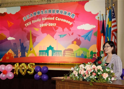 Flag Ceremony for Students Going Abroad for Study