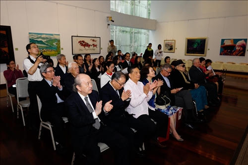 An International Art Exhibition at Tamkang