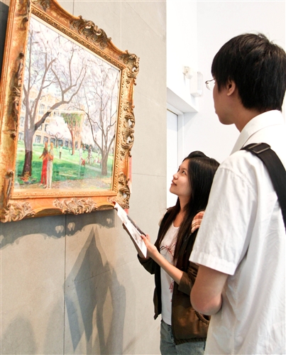 Transmitting the beauty of art