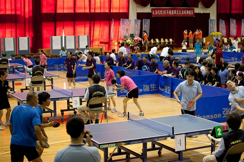 Table Tennis Comes to Tamkang