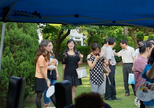 A Communication Takes Place Between the People and the Trees at TKU