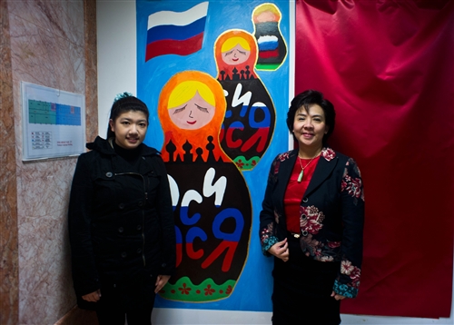 An Opening Ceremony for the Foreign Language Building Art Exhibition