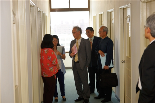 The President of Nagasaki University Visits TKU