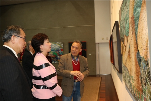An International Art Exhibition at Tamkang
