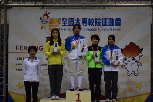 104年全國大專校院運動會本校再創佳績。