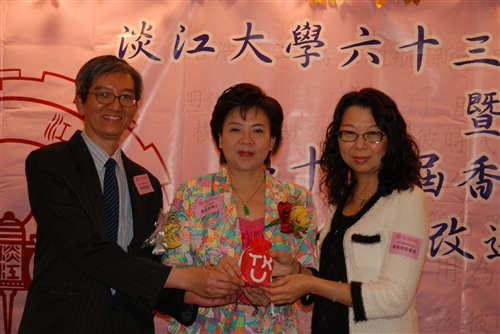 President Chang Attends the TKU Alumni Association Hong Kong Conference