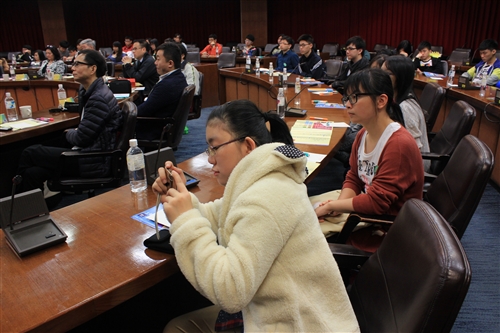 A Visit from HK High School Students