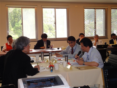 Evaluation Commissioners Arrive at TKU