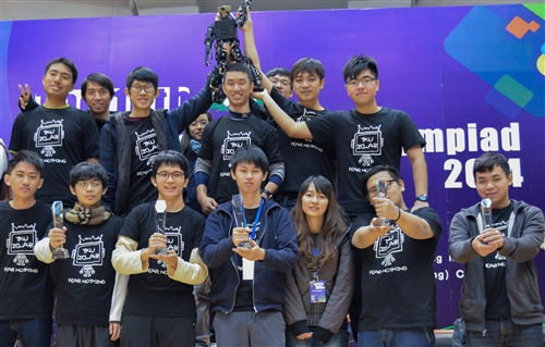 TKU Wins 6 Golds and Three Bronzes in the FIRA Robot Soccer Cup