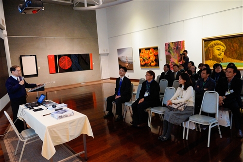 National Kaohsiung Univeristy of Hospitality and Tourism Comes to TKU for an Interview