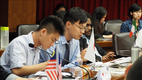 A United Nations Simulation at Tamkang