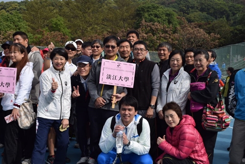 President Chang is Honored in 2015 Annual Faculty Tennis Match