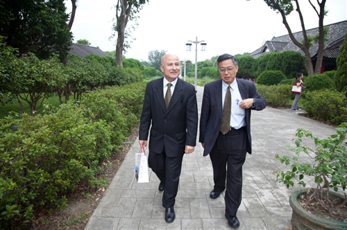 A Visit from President Modaldo Tunon