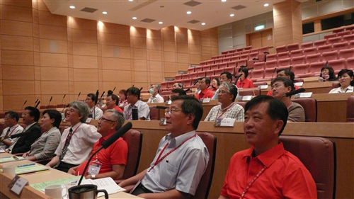 100學年度新任主管研習活動在蘭陽校園舉行。